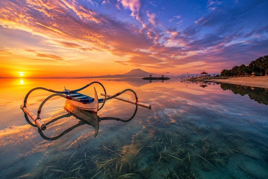 Sunset Sanur